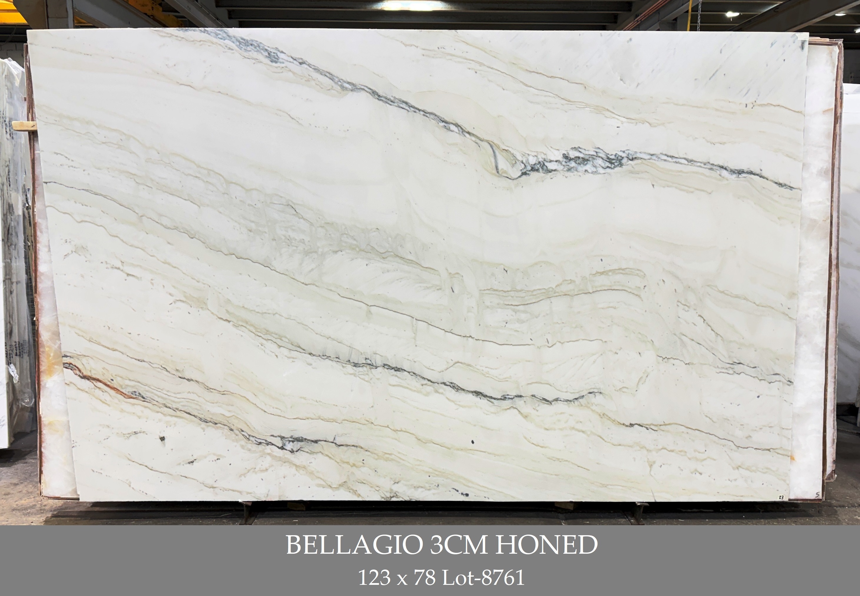 Bellagio 3cm Honed 123x78 Lot 8761