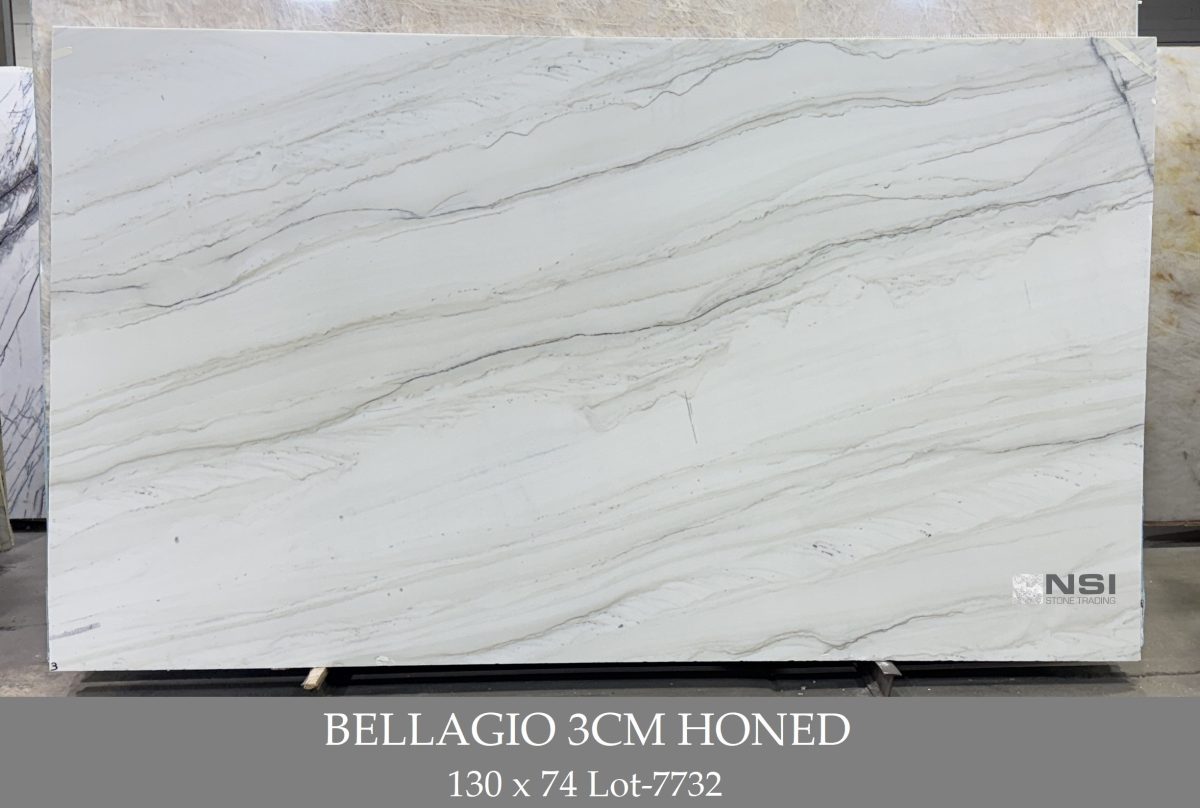 Bellagio 3cm Honed 130x74 Lot-7732 BELLAGIO 3CM - Image 1