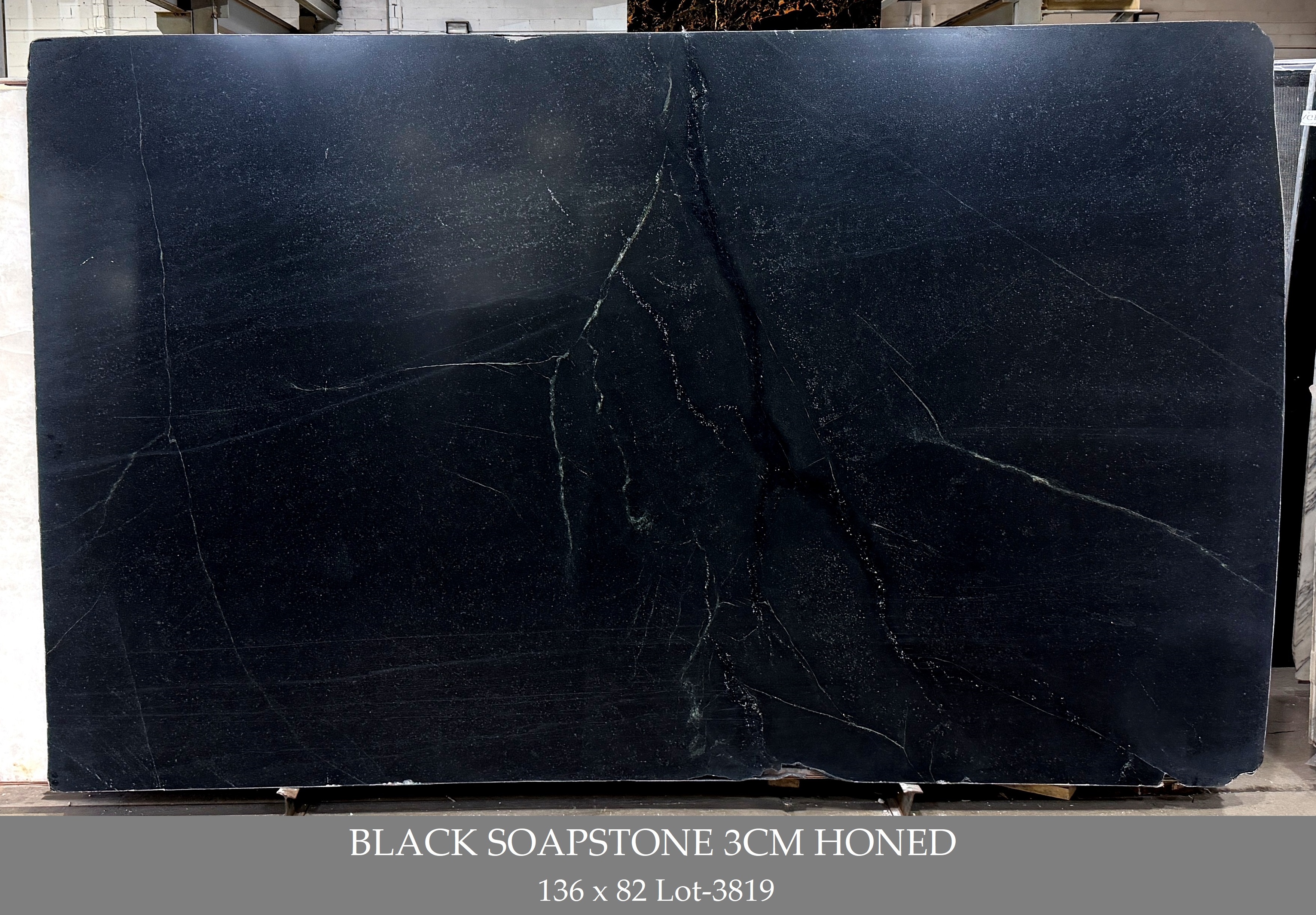 BLACK SOAPSTONE 3CM