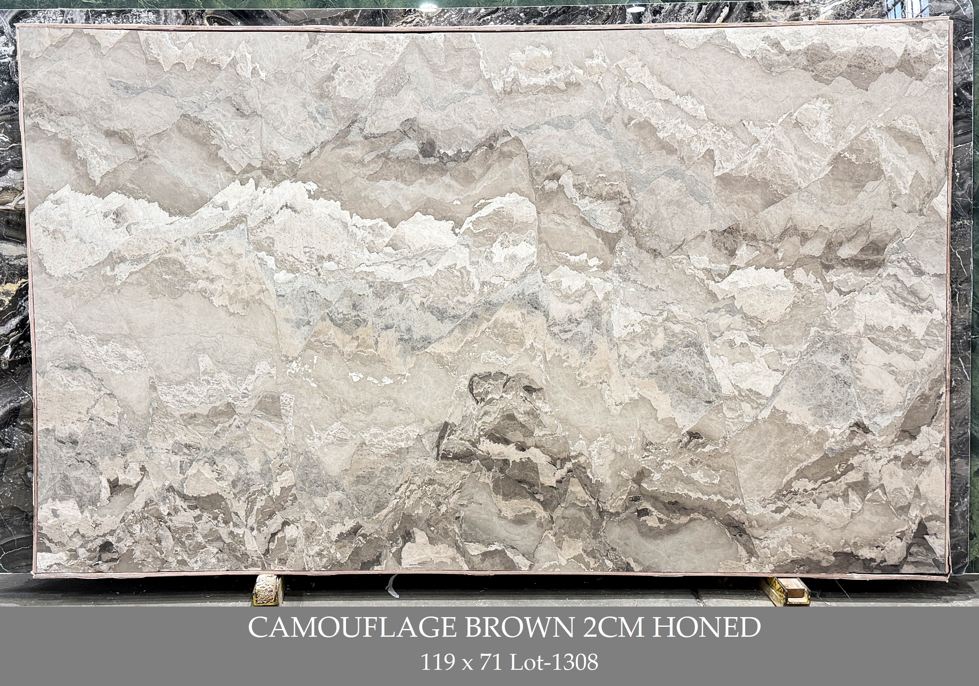 CAMOUFLAGE BROWN 2CM