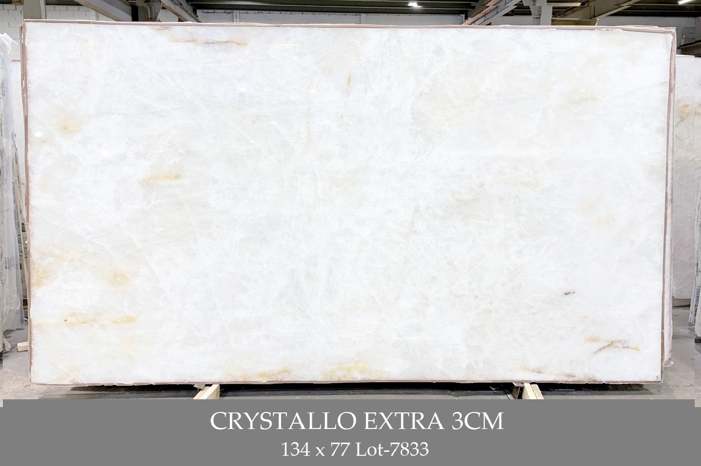 Crystallo Extra 3cm 134x77 Lot 7833