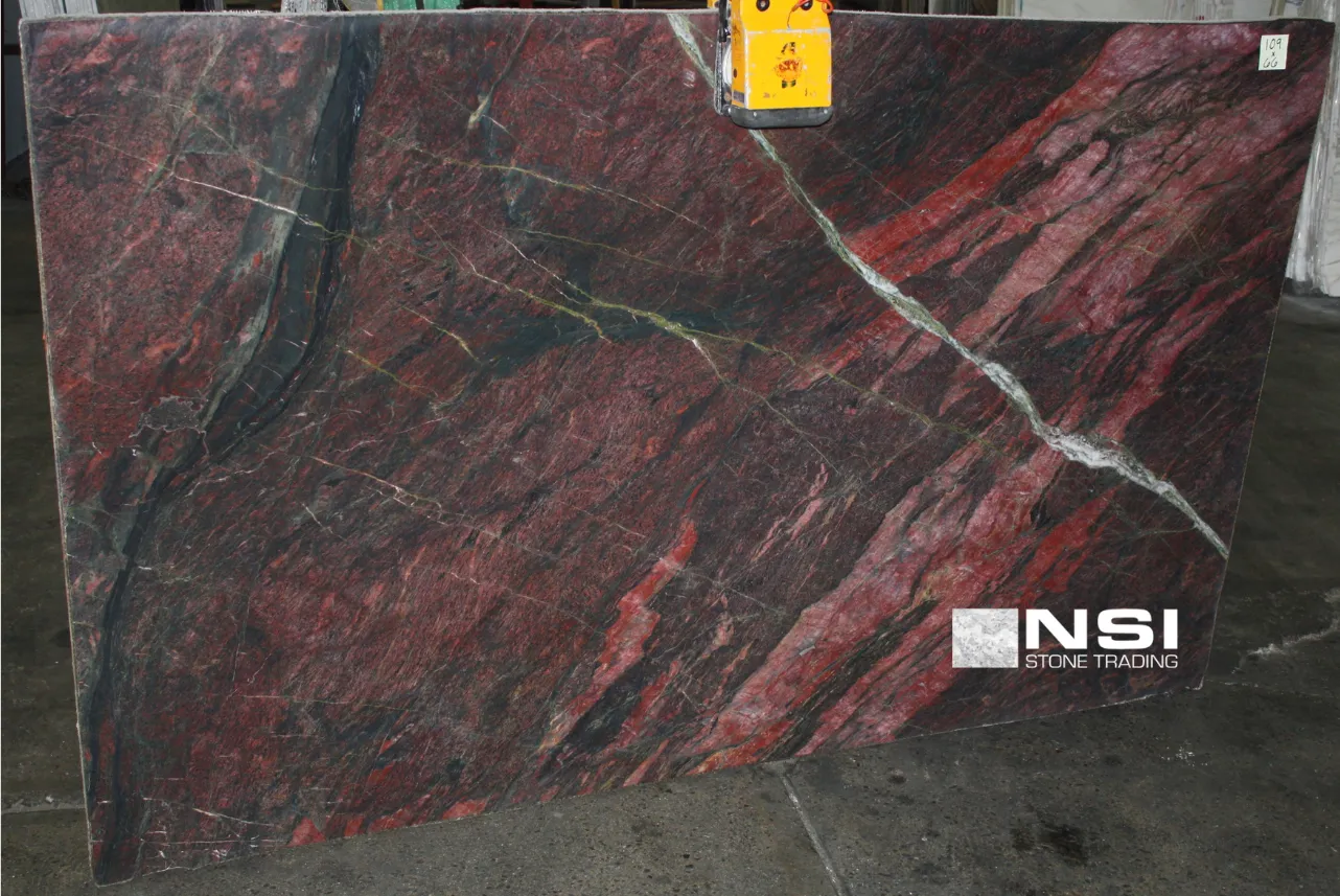 fire red quartzite 3cm FIRE RED QUARTZITE 3CM - Image 1
