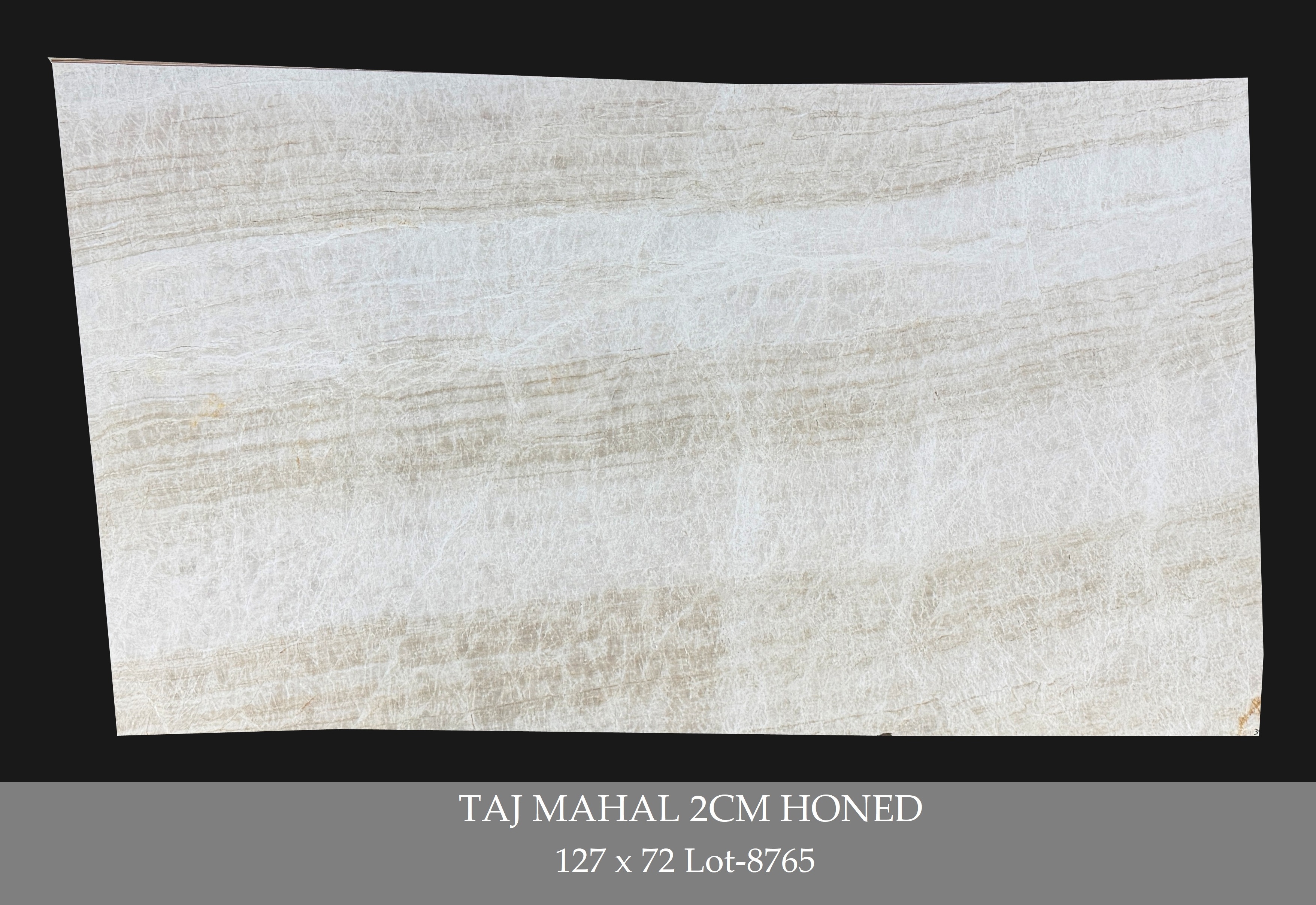 Taj Mahal 2cm Honed 127x72 Lot 8765
