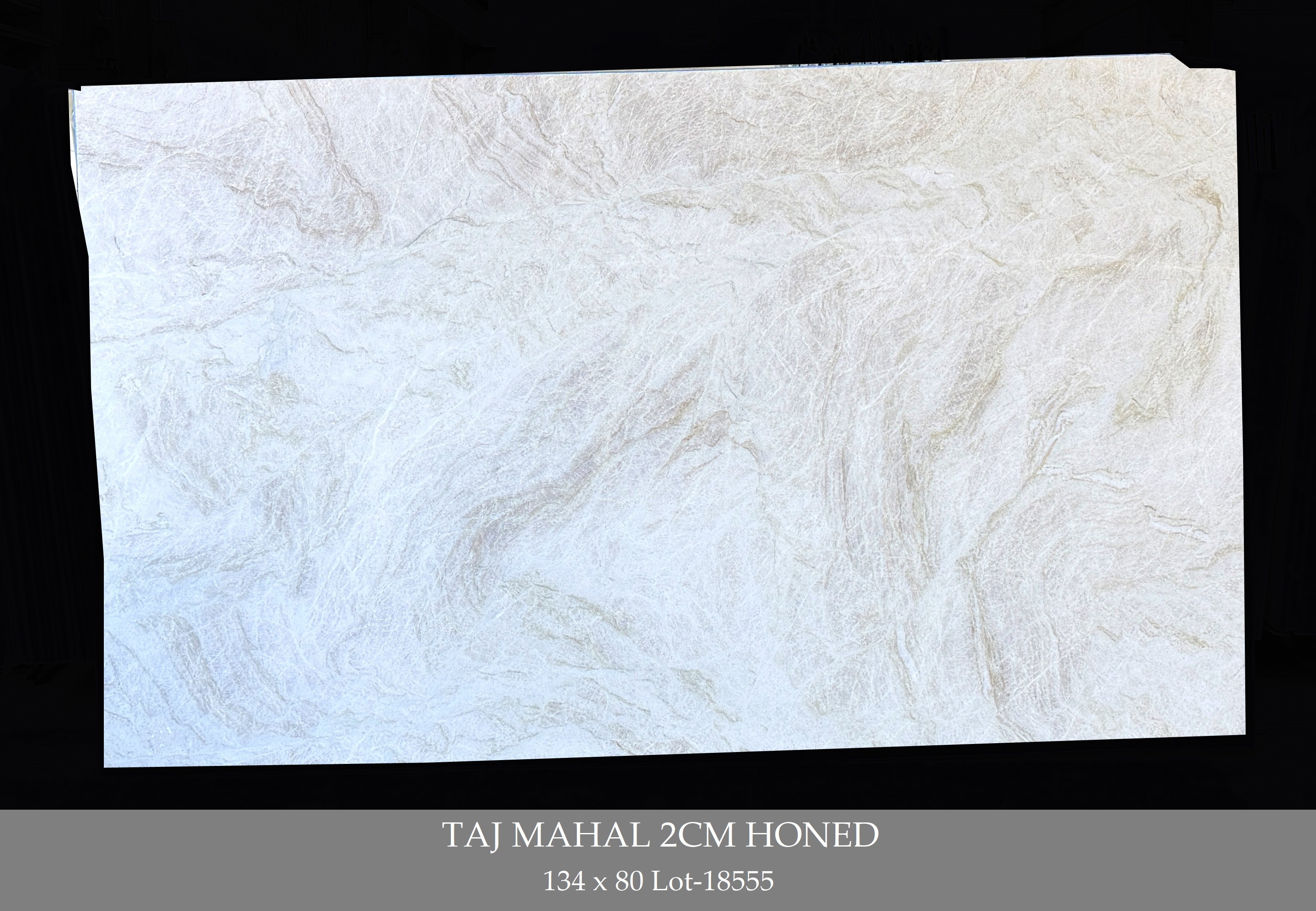 Taj Mahal 2cm Honed 134x80 Lot 18555