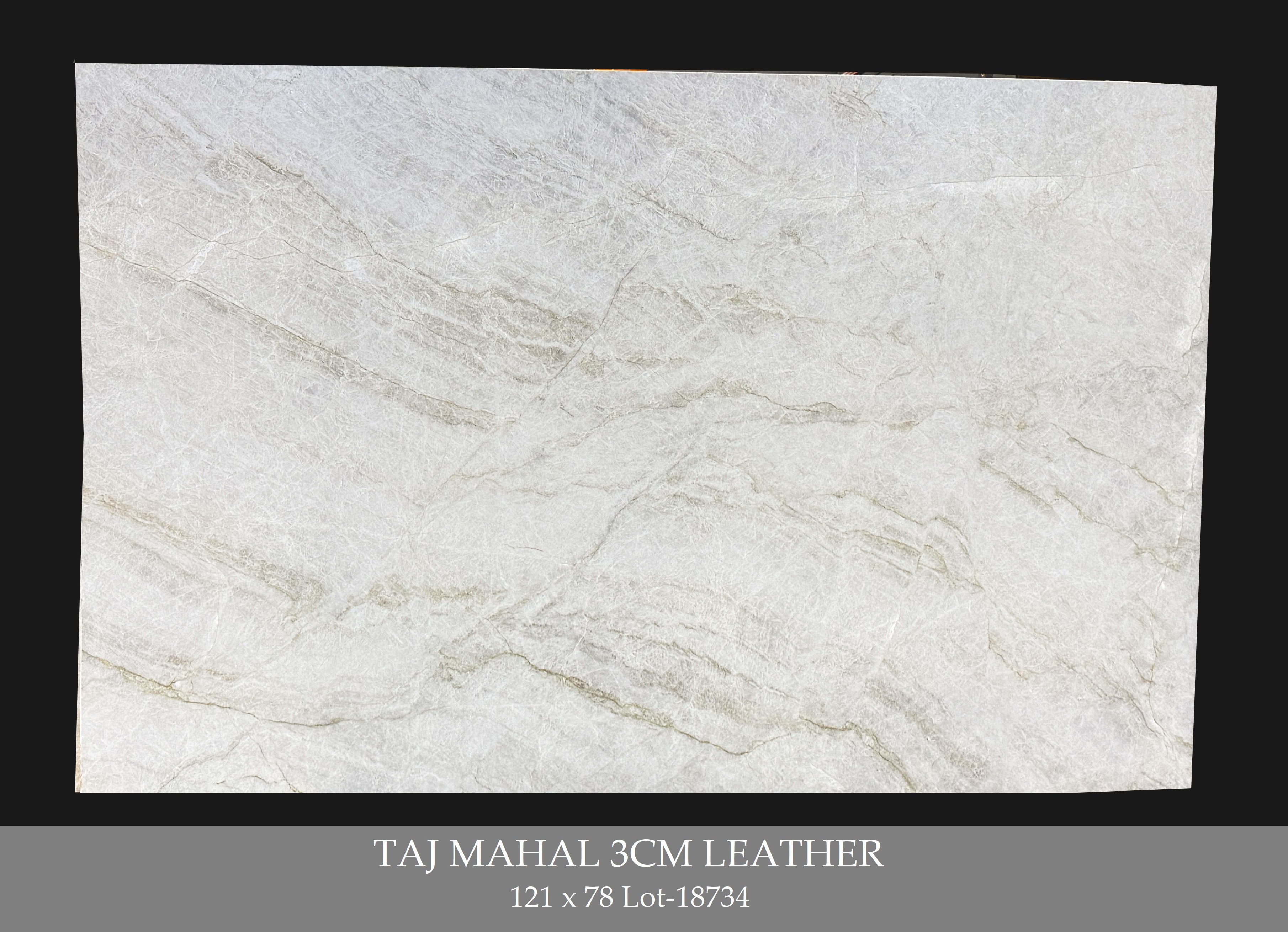 Taj Mahal 3cm Leather 121x78 Lot 18734