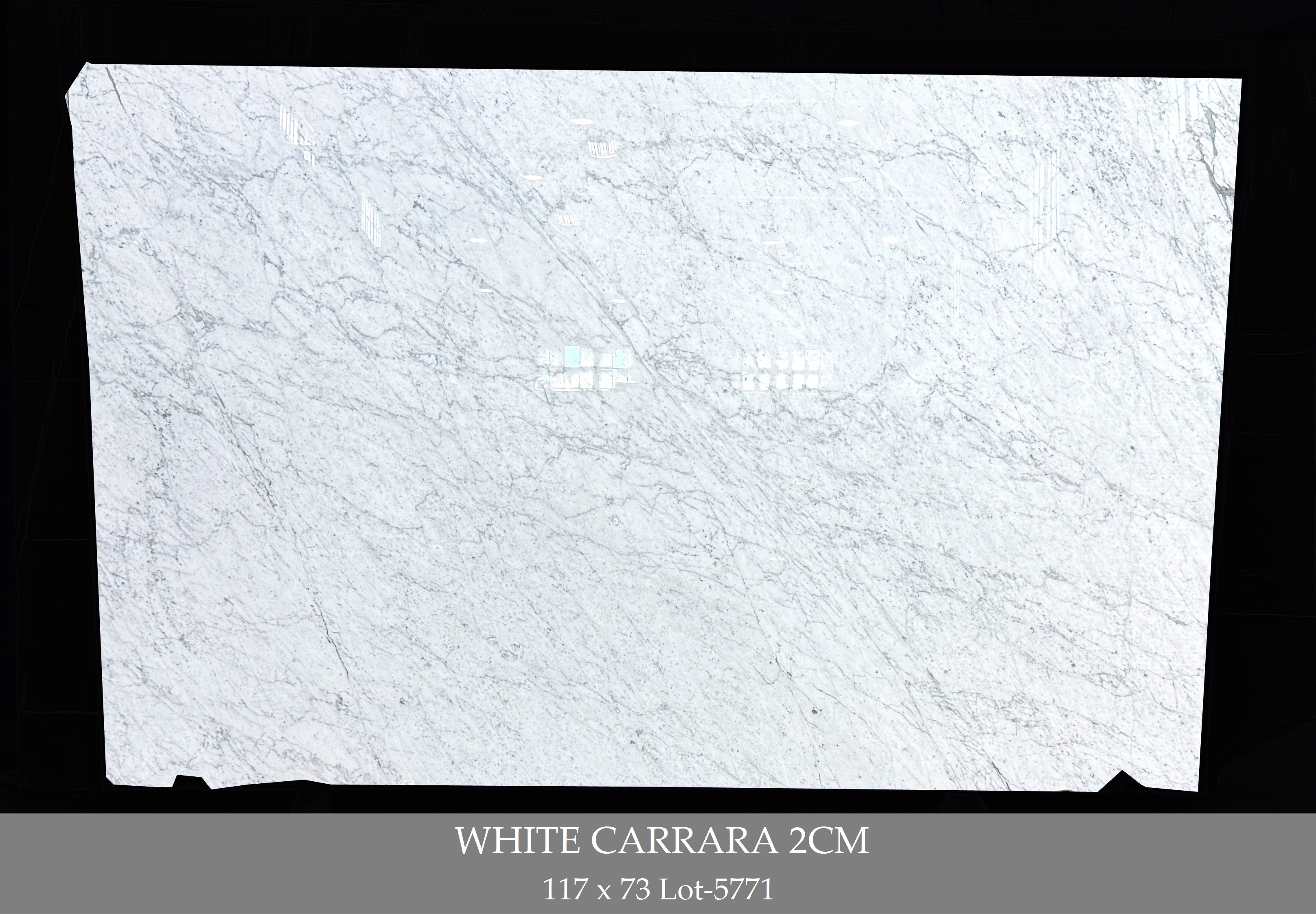 WHITE CARRARA 2CM