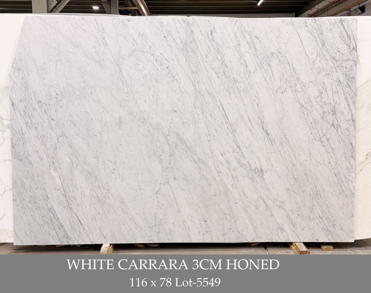 WHITE CARRARA 3CM - Image 1
