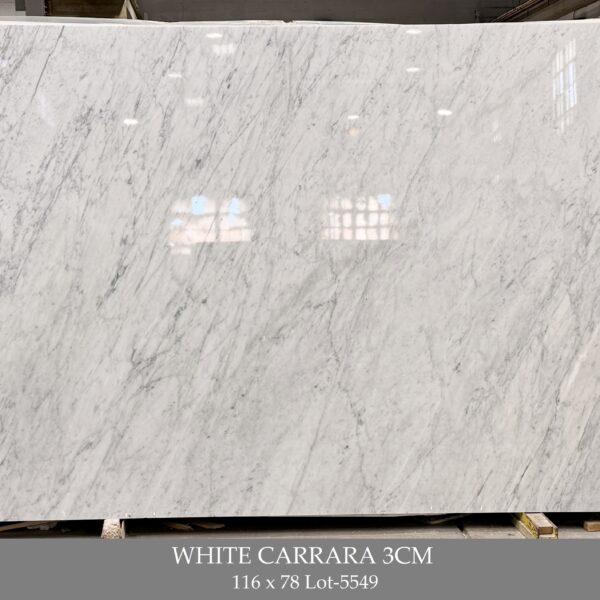 WHITE CARRARA 3CM