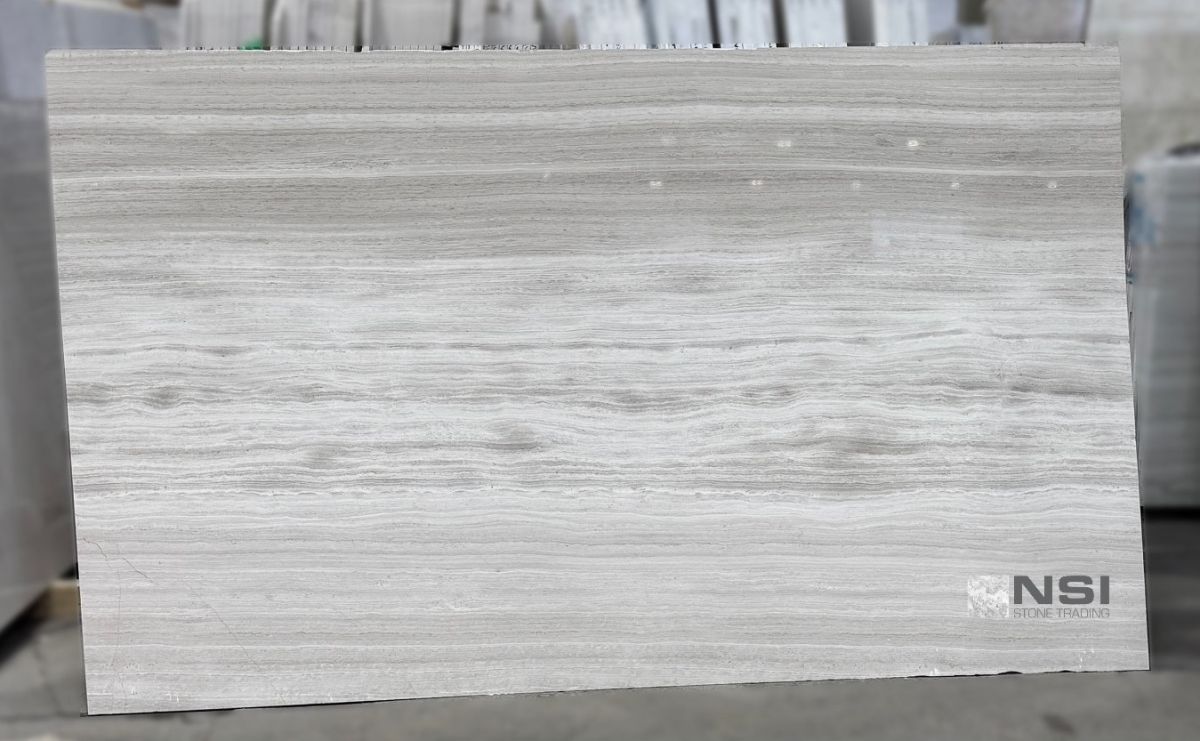 White Woodvein 2cm Honed 112x66 Lot-5692 WHITE WOODVEIN 2CM - Image 1
